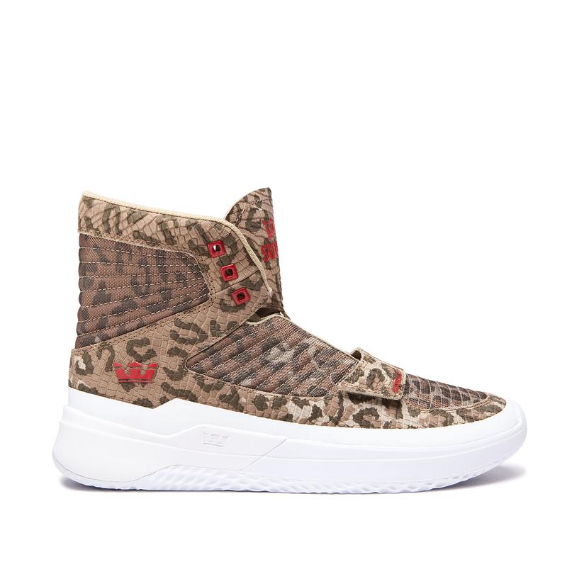 Supra THEORY Sneaker High Damen Leopard Deutsch EDJQM4263